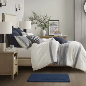 Splendor 100% Cotton Tufted 3000 GSM Reversible Bath Rug - White