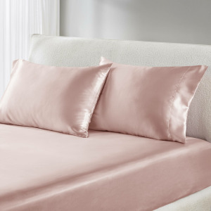 Madison Park Essentials Satin Luxury 2 PC Pillowcases