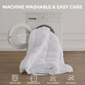 Cloud Soft Twin XL Overfilled Plush Hypoallergenic Down Alternative Waterproof Mattress Pad - White