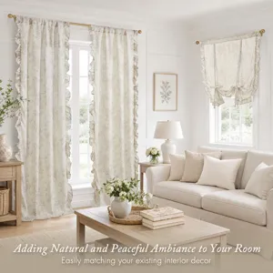 Madison Park Adele Ruffle Window Panel