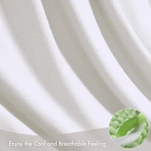 Bamboo Cotton Full/Queen Rayon from Bamboo Cotton Blanket - White