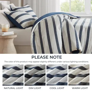 Super Listing Merritt Yarn-dyed Striped Comforter