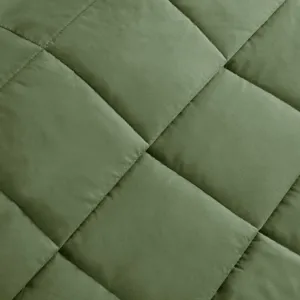 Madison Park Windom Lightweight Down Alternative Blanket with Satin Trim