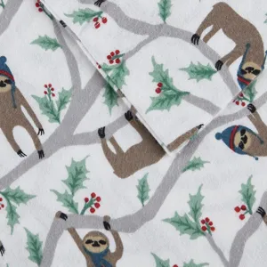 True North by Sleep Philosophy Cozy Cotton Flannel Printed Sheet Set
