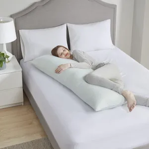 Rayon from Bamboo Shredded Memory Foam Pillow with Rayon from Bamboo Blend Cover - Ivory