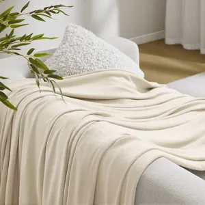 Bamboo Cotton Twin Rayon from Bamboo Cotton Blanket - Ivory