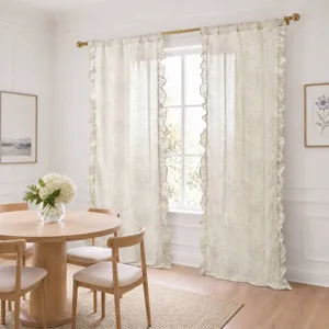 Madison Park Adele Ruffle Window Panel