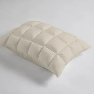 Stay Puffed Overfilled Pillow Protector Single Piece - Tan