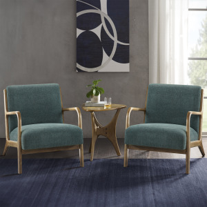 Novak Lounge Chair Set of 2 - Teal