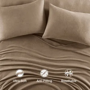 True North by Sleep Philosophy Micro Fleece Sheet Set