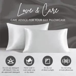Madison Park 100% Mulberry Silk Pillowcase Single Piece
