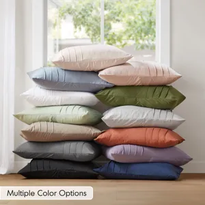 Comfort Spaces Walker Soft Washed Pleated Comforter Set