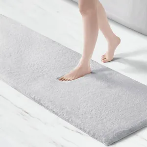 Marshmallow Bath Rug - Silver