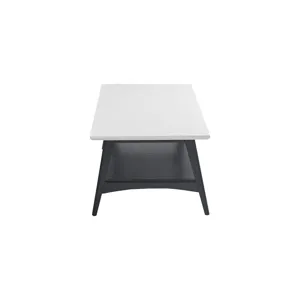 Parker Coffee Table - Off-White/Black