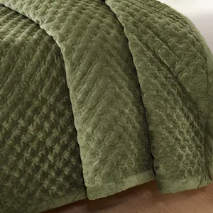 Madison Park Signature Charleston Velvet Coverlet Mini Set