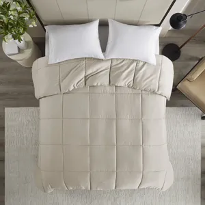 Madison Park Winfield 300 Thread Count Cotton Shell Luxury Down Alternative Comforter