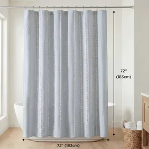 Harbor House Blue Anslee Shower Curtain