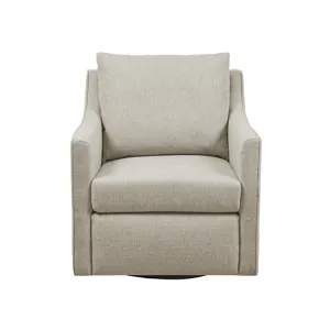 Christian Swivel Armchair - Natural