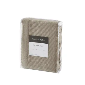 Madison Park 100% Certified Egyptian Cotton Blanket