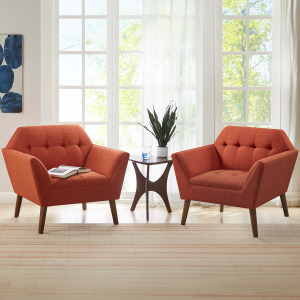 Newport Lounge Chair Set of 2 - Spice
