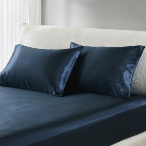 Madison Park Essentials Satin Luxury 2 PC Pillowcases