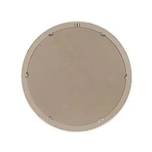 Luna Natural Rattan Round Wall Mirror - Natural