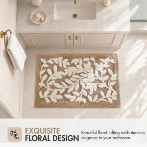 Madison Park Serene Cotton Tufted Bath Rug