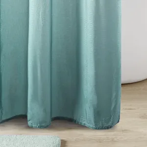 Madison Park Ara Ombre Printed Seersucker Shower Curtain