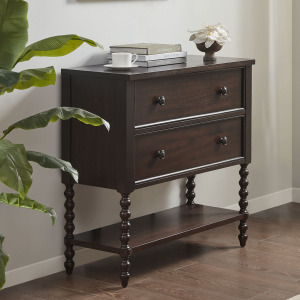 Beckett 2 Drawer Accent Chest - Morocco Brown