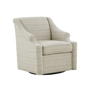 Justin Swivel Glider Chair - Tan