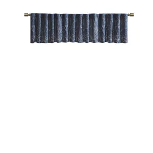 Madison Park Andora Faux Silk Embroidered Window Valance