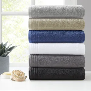 Big Bundle 100% Cotton Quick Dry 12 Piece Bath Towel Set - White