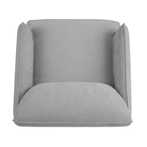 Carly Swivel Chair - Light Grey
