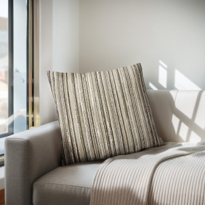 Chapel Hill Monte Square Stripe Pillow - Stripe/Multi