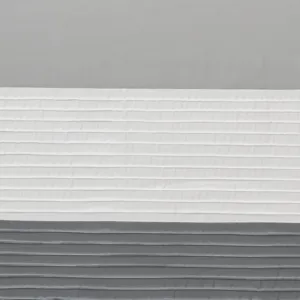 Amherst Polyoni Pintuck Curtain Panel - Grey