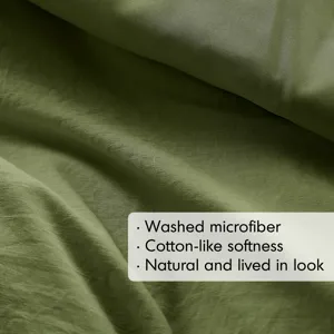 Comfort Spaces Walker Soft Washed Pleated Comforter Set