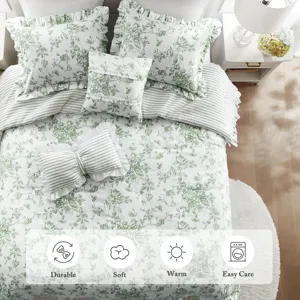 Madison Park Essentials Adele Comforter Set with Decorative Pillows