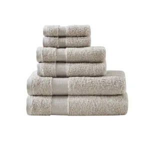 Madison Park Signature Luce 100% Egyptian Cotton 6 Piece Towel Set