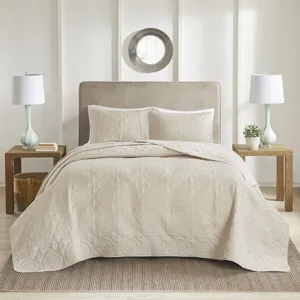 510 Design Oakley 3 Piece Reversible Bedspread Set
