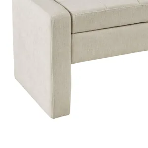 Gillian Soft Close Storage Bench - Cream