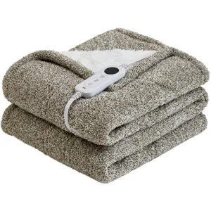 Serta Marled Dream Soft Heated Throw