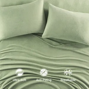 True North by Sleep Philosophy Micro Fleece Sheet Set