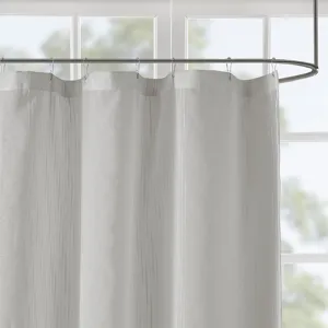 Madison Park Anna Sheer Shower Curtain