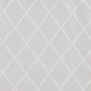 Madison Park Irina Diamond Sheer Embroidered Window Scarf