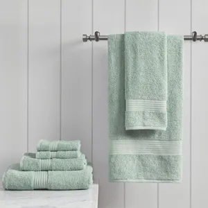 Madison Park Organic 6 Piece Organic Cotton Towel Set