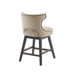 Emmett 25.75\" Swivel Counter Stool - Beige