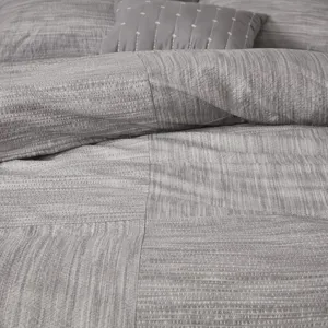 Madison Park Walter 7 Piece Printed Seersucker Comforter Set
