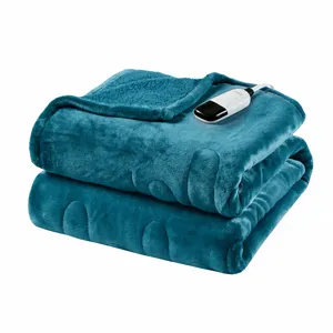 Beautyrest Heated Microlight to Berber Throw