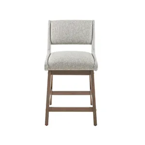 Boomerang Counter Stool - Light Grey