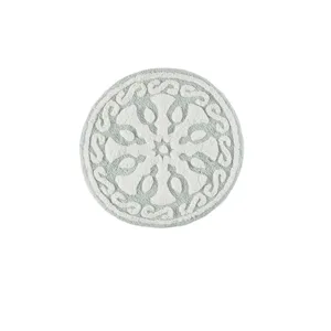 Madison Park Casablanca Medallion Cotton Tufted Bath Rug
